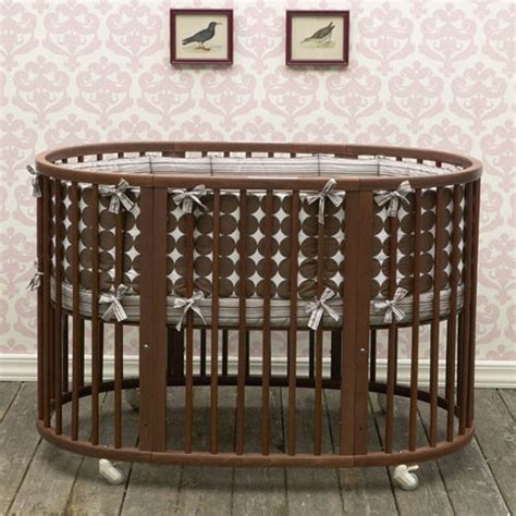 According to us, the best. Modern Baby Crib : Dwellstudio Oval Crib Set in Chocolate ...