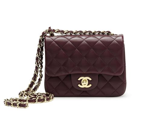 A Burgundy Leather Classic Single Flap Bag In 2020 Flap Bag Bags
