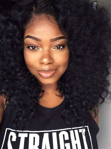Big Curly Hair Natural Makeup For Black Women Pelo Natural Big Hair