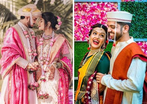 Wedding Portraits For Marathi Couple Shaadiwish