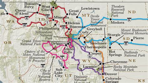 Yellowstone National Park Usa Map Maps Of Yellowstone National Park