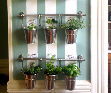 Hanging Indoor Herb Garden 3 Steps Instructables