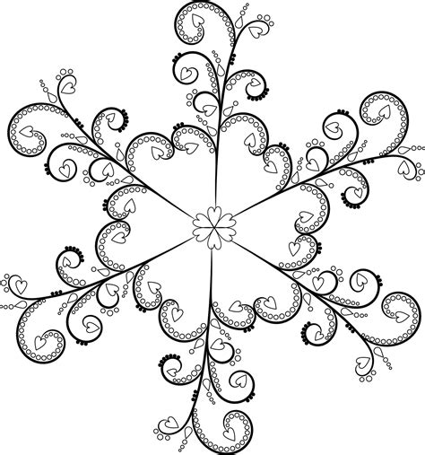 Clipart snowflake lace, Clipart snowflake lace Transparent FREE for download on WebStockReview 2021
