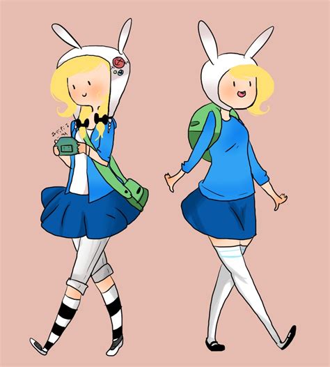 Modern Fionna And Fionna Adventure Time With Finn And Jake Photo