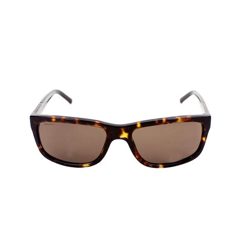 burberry acetate sunglasses dark havana brown made in the shade touch of modern