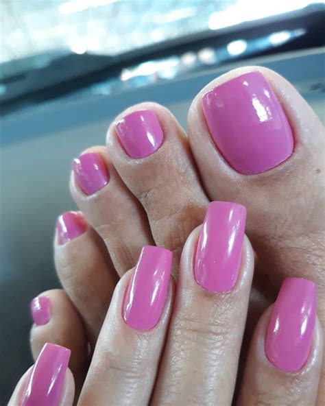 Pink 🍦💞 Pretty Toe Nails Feet Nails Cute Toe Nails