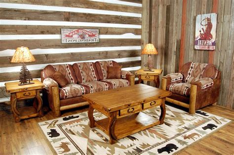 Love the western cabin decor. Western Living Room Ideas on a Budget | Roy Home Design