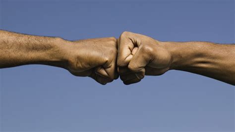 Can The Fist Bump Replace The Handshake In The Uk Bbc News