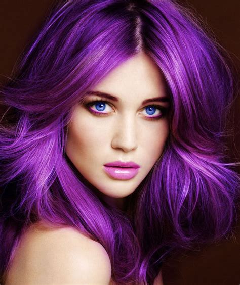 Purple and blue hair hair styles are all the rage, especially now when the hot season is approaching and we wish to experiment with the hair color. Purple is the new black... - Garnish Hair Studio ...