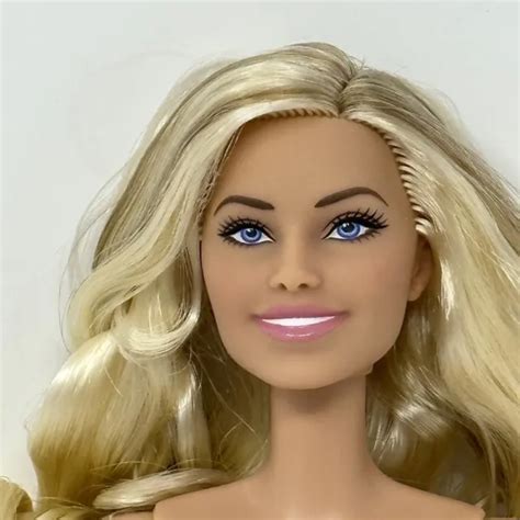Mattel Barbie Movie 2023 Margot Robbie Disco Version Nude Articulated Doll W Coa 4499 Picclick