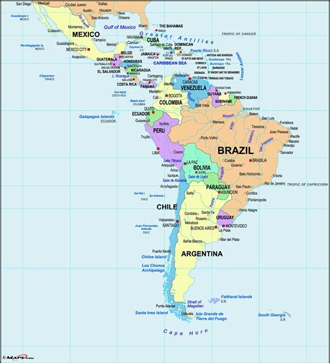Maps.com Latin America Reference Wall Map 2400x ?v=1572563012