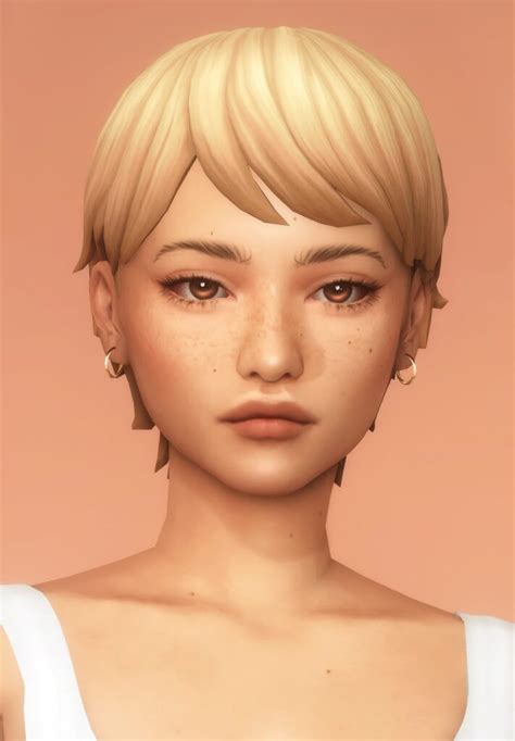 Sims 4 Short Hair Cc Maxis Match 2024 Hairstyles Ideas