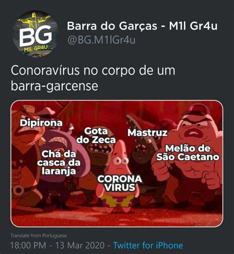 Coronavírus ‘espalha Novos Memes Nas Redes Sociais Em Mt Gazeta Digital