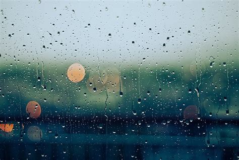 Free Photo Rain Drops Wet Glass Lights Bokeh Window Hippopx