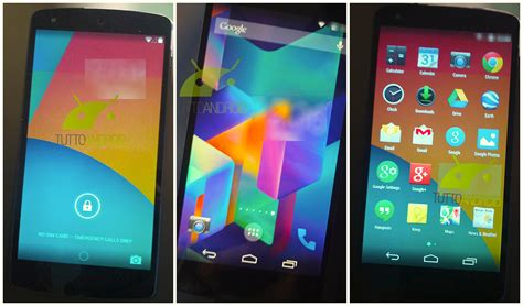 Android KitKat and Nexus 5 leaked ahead of launch
