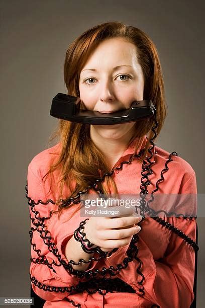 bound and gagged woman fotografías e imágenes de stock getty images