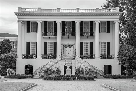 Presidents Mansion University Of Alabama Front Photograph By John