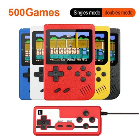 500 In 1 Game Console Hand Held Gaming Device Retro Game Console 3 Inch