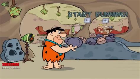 The Flintstones Bowling Game For Kids Youtube