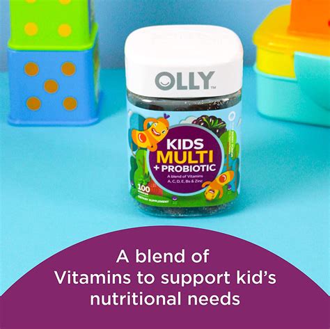 Olly Kids Multi Probiotic 70 Gomitas The Red Vitamin Mx