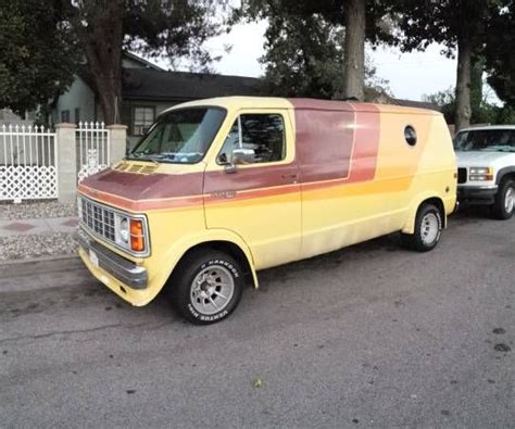 1979 Dodge Street Van Custom Vans Vintage Vans Dodge Van