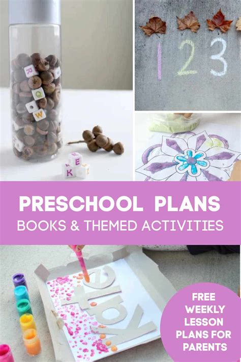 Preschool Plans Books And Themed Activities The Educators Spin On It