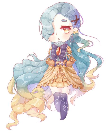 Check spelling or type a new query. Chibis - (OC) Blue Haired Girl by MadamMeatball on DeviantArt