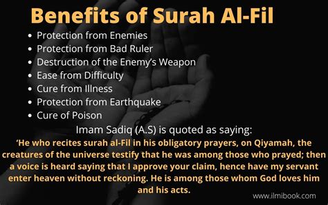 7 Benefits Surah Al Fil With Hadith References Ilmibook