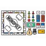 Monopoly Board Vector Clipart Template Vectors Icon