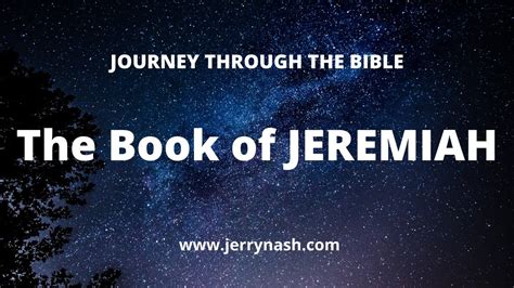 The Book Of Jeremiah Youtube