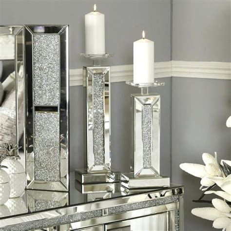 Modern Mirror Candle Wall Sconce In 2020 Mirror Candle Holders