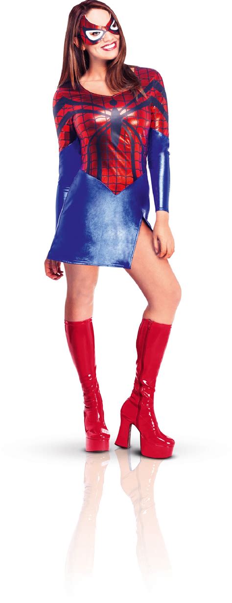 Costume Femme Sexy Spider Girl Tm Costume Adulte Le Roi De La Fête