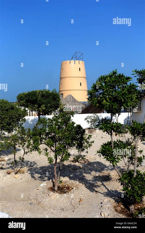 View Of The Turret At The Al Dar Beach Resort On A Sunny Day Kingdom