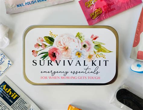 Unique Mom Survival Kit T For Mothers Day Mom Emergency Etsy My Xxx Hot Girl