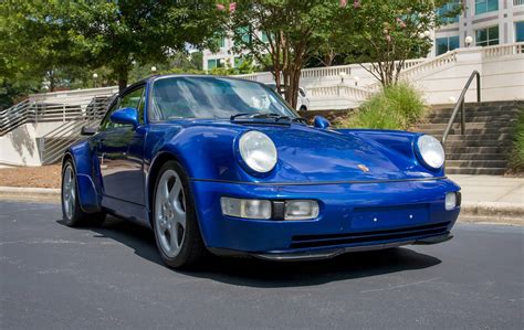 44k Mile 1991 Porsche 964 Turbo Cobalt Blue Metallic Pcarmarket
