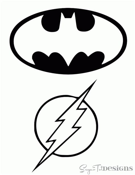 Batman Logo Coloring Pages Coloring Home