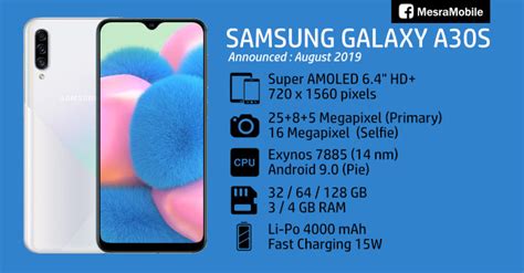 The samsung galaxy a30s has a 6. Samsung Galaxy A30s Price In Malaysia RM899 - MesraMobile