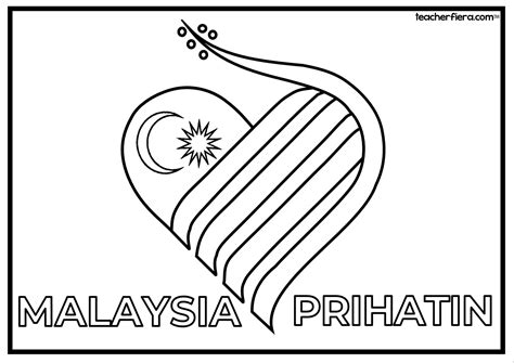 Mewarna Gambar Bendera Malaysia 8 Mewarna Ideas Coloring Pages For