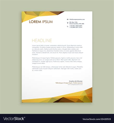 Modern Letterhead Design Examples