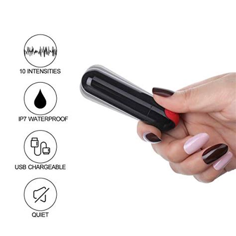 Bullet Vibrator For Women Stimulator Vibration G Spot Dildo Dual Core 10 Mode Vibrating