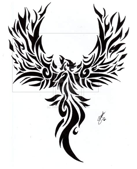Pin By Cariahreese On Tattoos Tribal Phoenix Tattoo Phoenix Tattoo