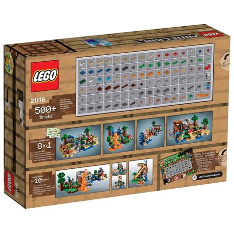 Lego Minecraft Crafting Box 21116 Big W