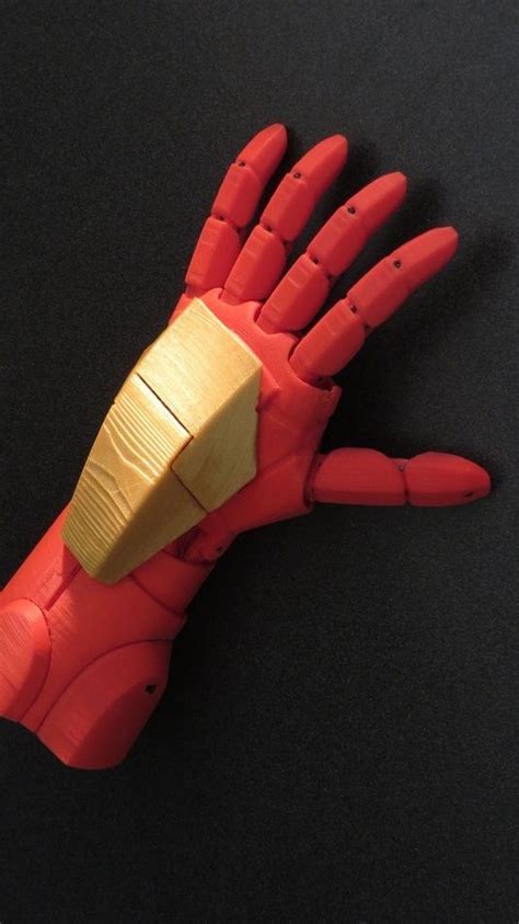 Make cardboard iron man hand mark 85 avengers4. #Prosthetic arm for kids to make them feel like iron man ...