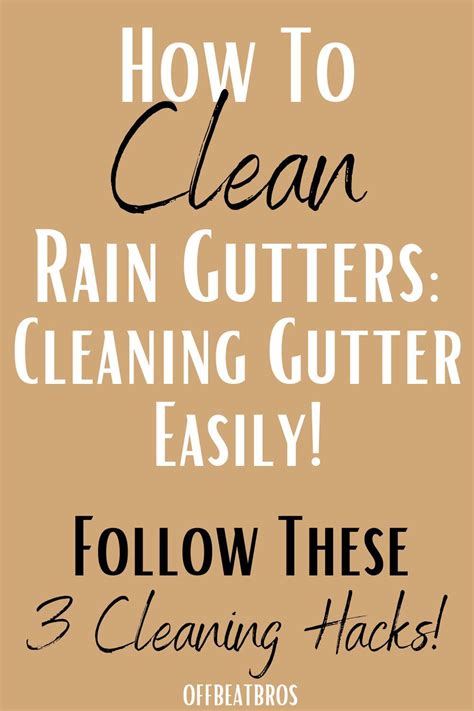 Maybe you would like to learn more about one of these? 3 Easy Gutter Cleaning Hacks: How To Clean Gutter ...
