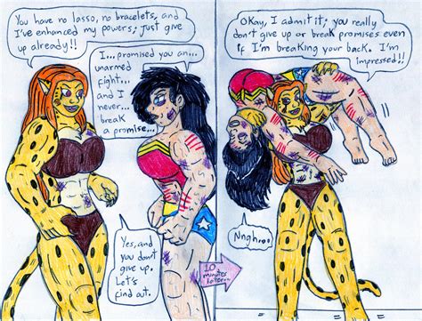 Cheetah Vs Wonder Woman By Jose Ramiro On Deviantart