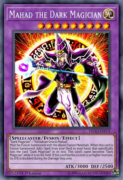 You'd be surprised how easy it is to bring out the requirements. Mahad the Dark Magician by ChaosTrevor on DeviantArt