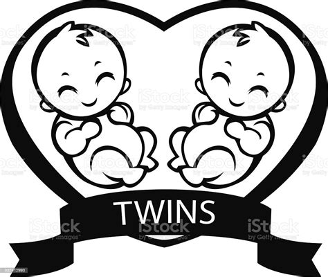 Twin Children Stock Illustration Download Image Now Istock