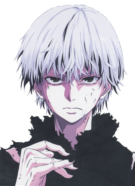 Ken kaneki is a character from the anime tokyo ghoul. Tokyo Ghoul - Kaneki Ken (white-haired) by suohans on ...
