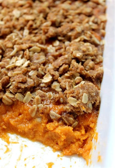 Do try this healthy easy diwali sweet recipe. Sweet Potato Casserole with Oat Streusel | Recipe | Sweet ...