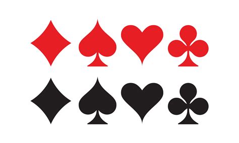 Playing Card Symbols Vector Art Icons And Graphics For Free Download